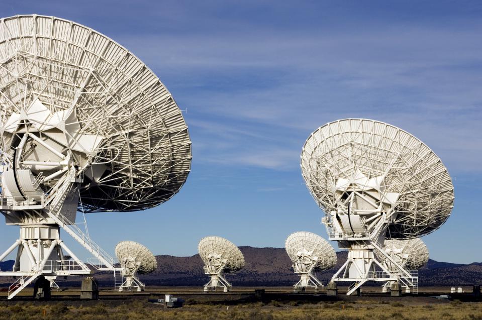 Very Large Array National Radio Astronomy Observatory, New Mexico. (Photo by Education Images/Universal Images Group via Getty Images)