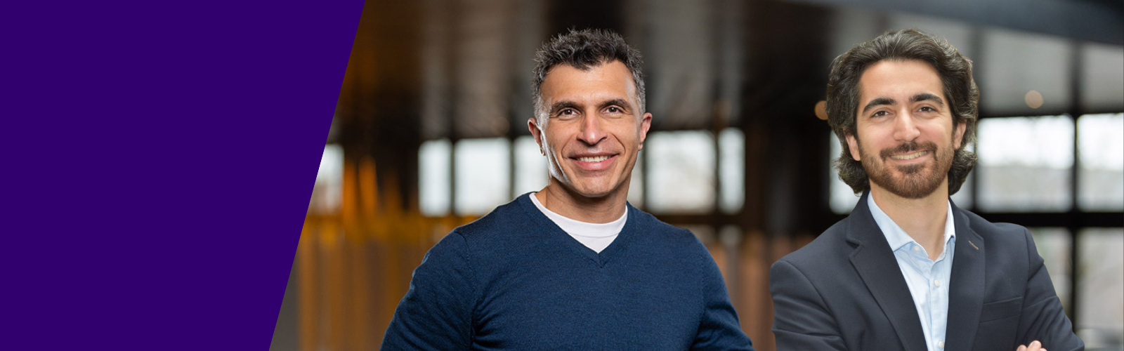 Composite image of Ali Shojaie and Marco Carone