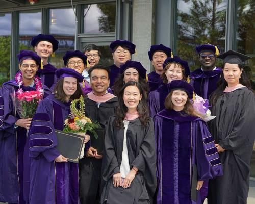 Group photo of the UW Biostatistics Class of 2026