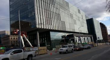 Street level photo outside Hans Rosling Center (15th street) 