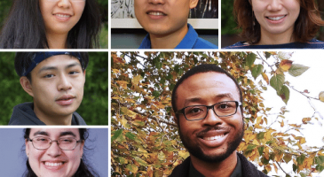 Montage of six Biostatistics students from graduating class of 2021