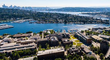 Health Sciences building aerial