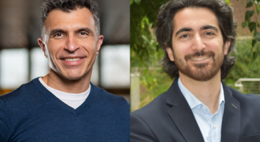 split photo of Ali Shojaie and Marco Carone