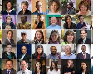Collage of 50 Changemakers headshot photos