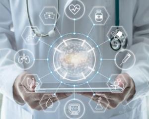 Absract image representing all aspects of healthcare