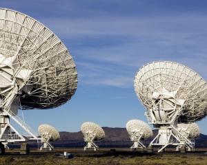 Very Large Array National Radio Astronomy Observatory, New Mexico. (Photo by Education Images/Universal Images Group via Getty Images)