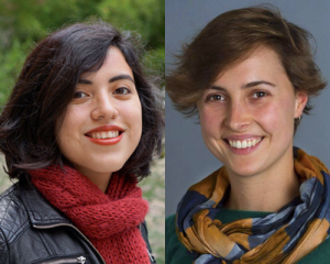Split screen showing photos of Maria Valdez-Cabrera and Amy Willis