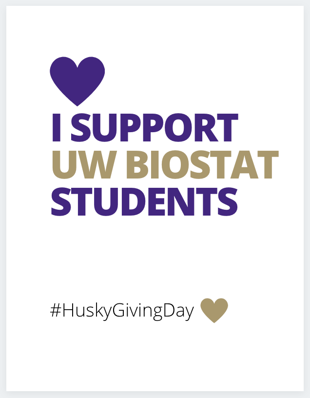 I support UW Biostat Students preview image