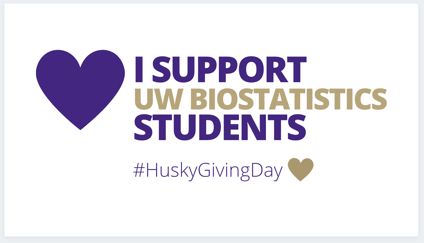 I support UW biostatistics students