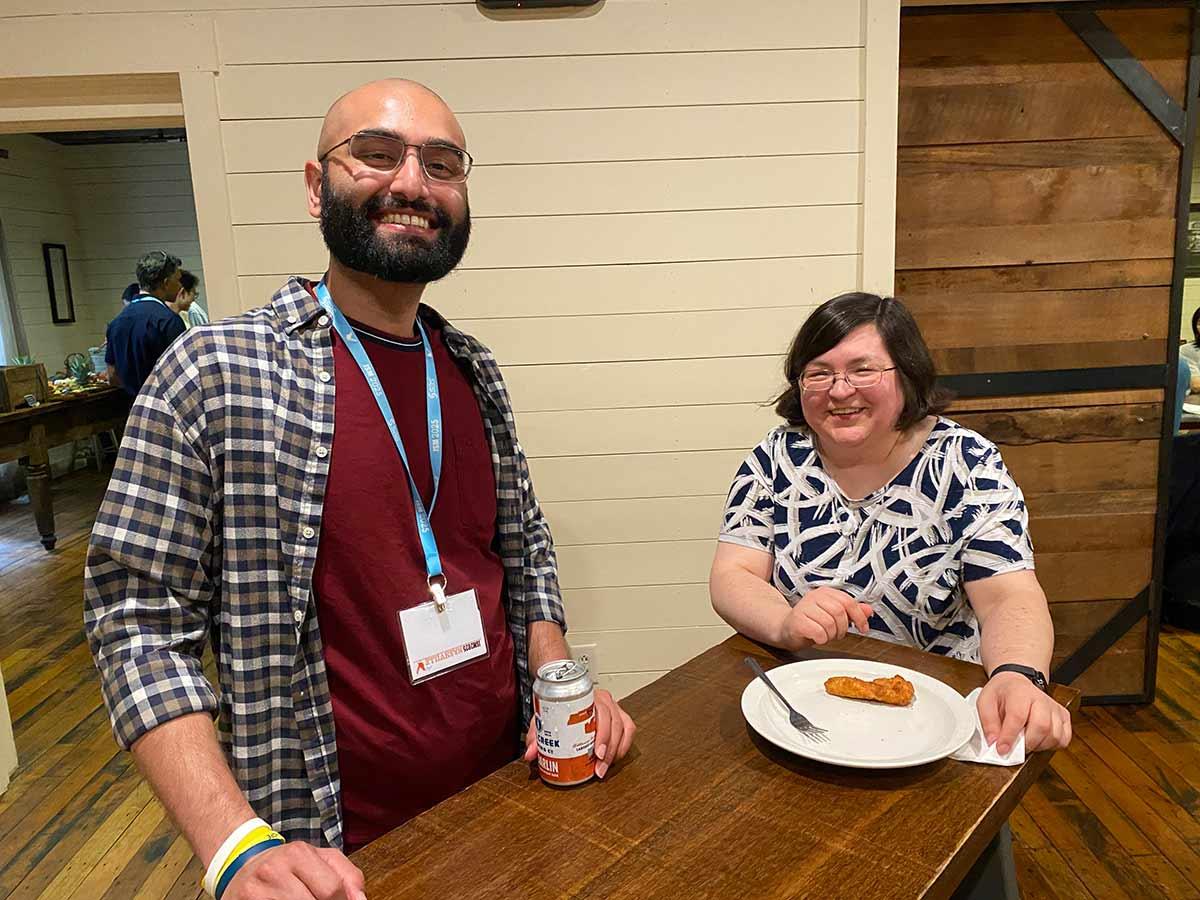 Attendees at the 2025 UW alumni reception for Biostatistics and Statistics