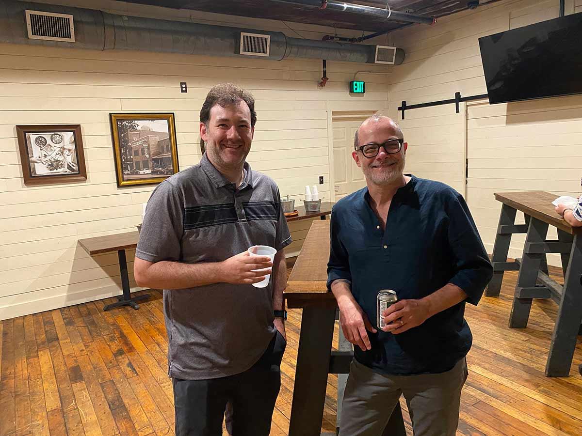 Attendees at the 2025 UW alumni reception for Biostatistics and Statistics